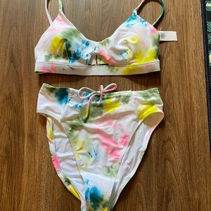 Old Navy Tie Dye Bikini Set (M)
